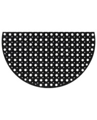 Tapis de porte demi-rond 45x75 cm caoutchouc | Mobilier & Déco