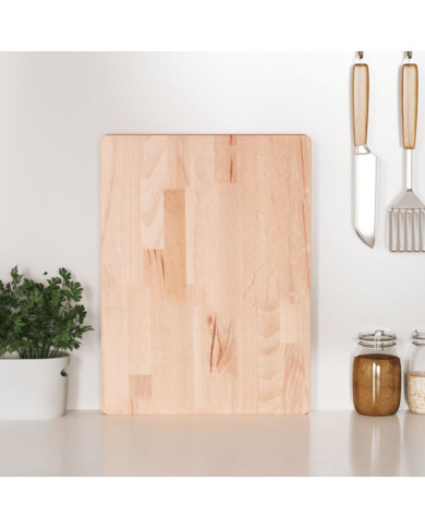 Planche à découper 40x30x4 cm bois massif de hêtre | Mobilier & Déco