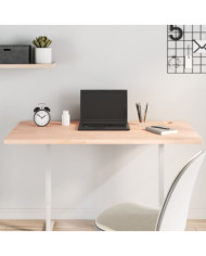 Dessus de bureau 110x55x2,5 cm bois massif de hêtre | Mobilier & Déco