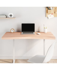 Dessus de bureau 110x(55-60)x4 cm bois massif de hêtre | Mobilier & Déco
