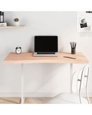 Dessus de bureau 110x(50-55)x4 cm bois massif de hêtre | Mobilier & Déco