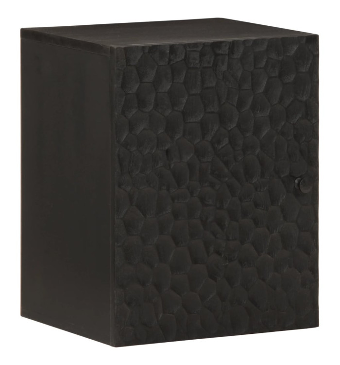 Armoire de salle de bain murale 38x33x48cm bois massif manguier | Mobilier & Déco