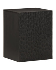 Armoire de salle de bain murale 38x33x48cm bois massif manguier | Mobilier & Déco