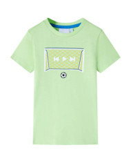 T-shirt pour enfants vert citron 116 | Mobilier & Déco