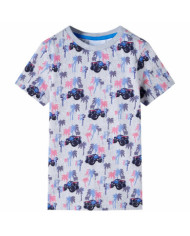 T-shirt pour enfants mélange gris 104 | Mobilier & Déco