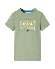 T-shirt pour enfants kaki clair 92 | Mobilier & Déco