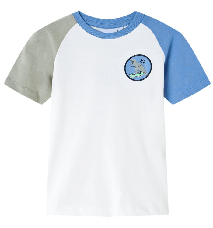 T-shirt pour enfants écru 140 | Mobilier & Déco