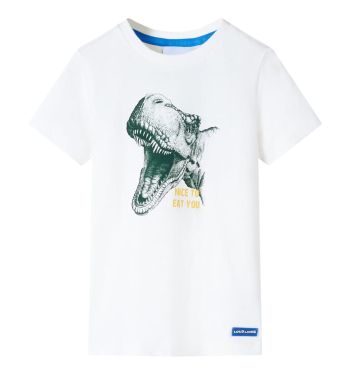 T-shirt enfants écru 92 | Mobilier & Déco