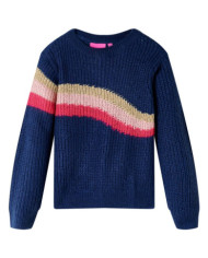 Pull-over tricoté pour enfants bleu marine 92 | Mobilier & Déco