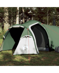Tente de camping tunnel 2 personnes vert imperméable | Mobilier & Déco