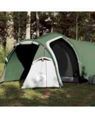 Tente de camping tunnel 3 personnes vert imperméable | Mobilier & Déco
