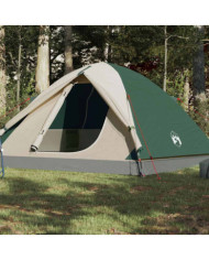 Tente de camping à dôme 3 personne vert imperméable | Mobilier & Déco
