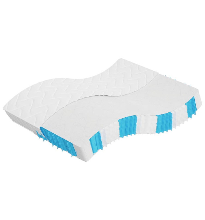 Matelas à ressorts ensachés dureté moyenne 160x200 cm | Mobilier & Déco