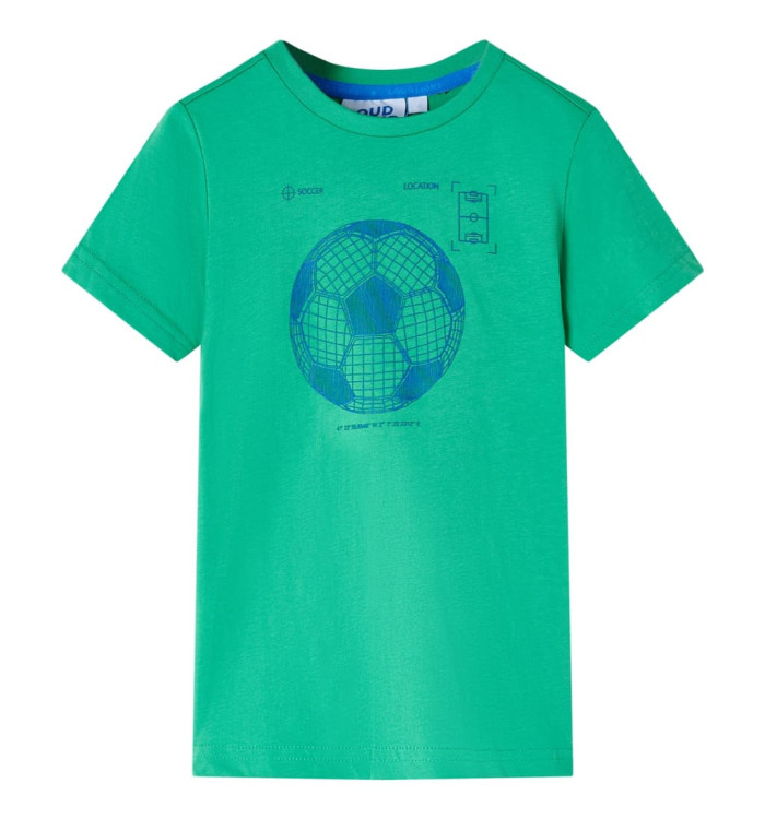 T-shirt pour enfants vert 116 | Mobilier & Déco