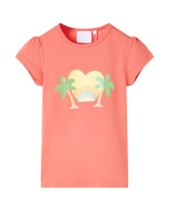 T-shirt pour enfants corail 92 | Mobilier & Déco