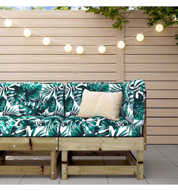 Canapé d'angle de jardin bois de pin imprégné | Mobilier & Déco