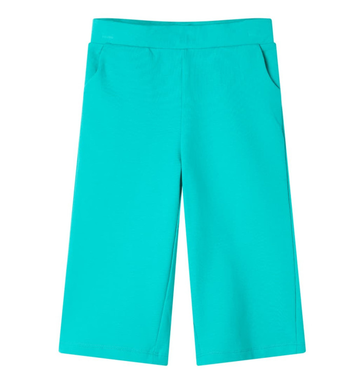 Pantalon à jambes larges pour enfants menthe 92 | Mobilier & Déco