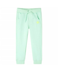 Pantalon de survêtement pour enfants vert vif 116 | Mobilier & Déco