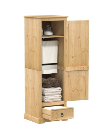 Garde-robe Corona 55x50x170 cm bois de pin massif | Mobilier & Déco