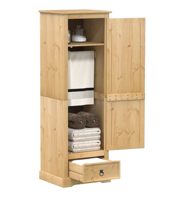 Garde-robe Corona 55x50x170 cm bois de pin massif | Mobilier & Déco