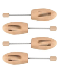 Embauchoirs 2 paires EU 39-42 bois massif lotus | Mobilier & Déco