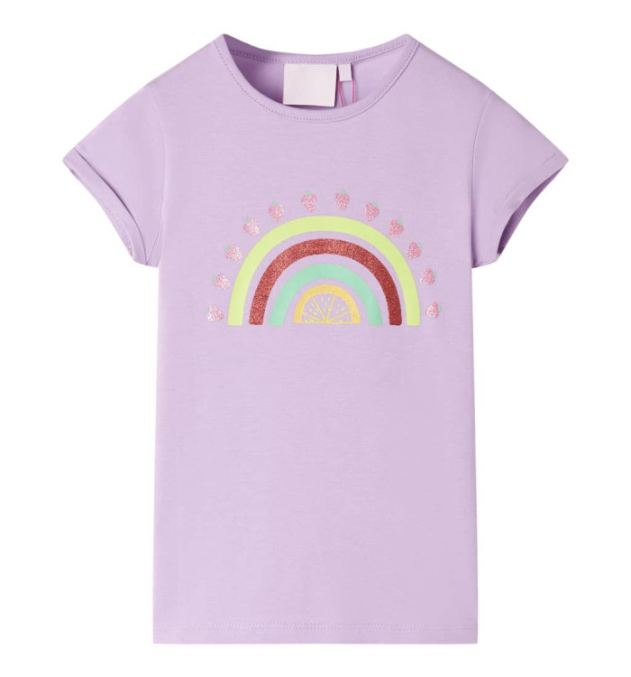 T-shirt pour enfants lilas 104 | Mobilier & Déco