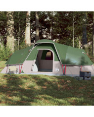 Tente à dôme 11 personnes vert imperméable | Mobilier & Déco