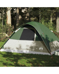 Tente familiale à dôme 6 personnes vert imperméable | Mobilier & Déco