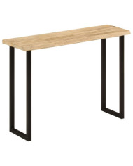 Table console à live edge 105x33x76 cm bois de manguier massif | Mobilier & Déco