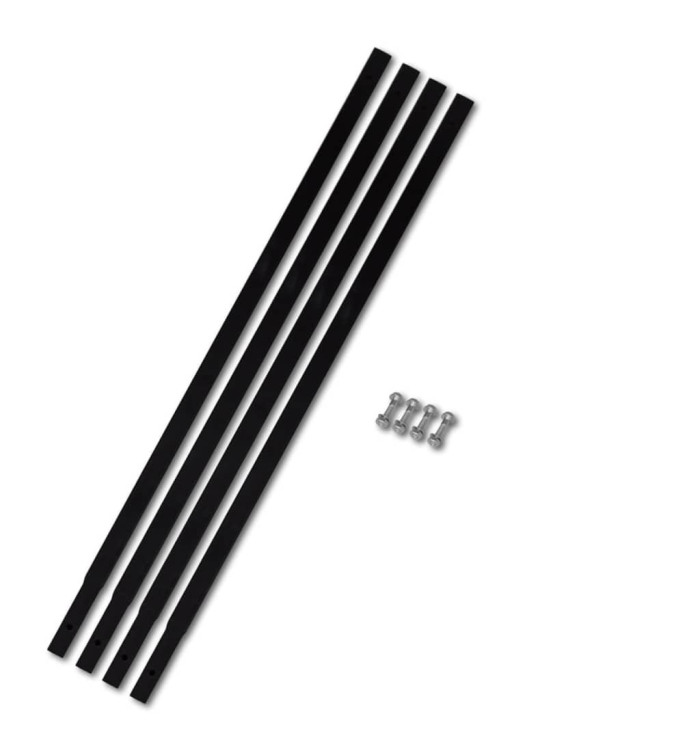 Tube d'extension de tarière de sol 4x1 m Raccord de tube Acier | Mobilier & Déco