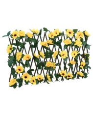  Treillis de lierre artificiel extensible jaune 180x20 cm | Mobilier & Déco