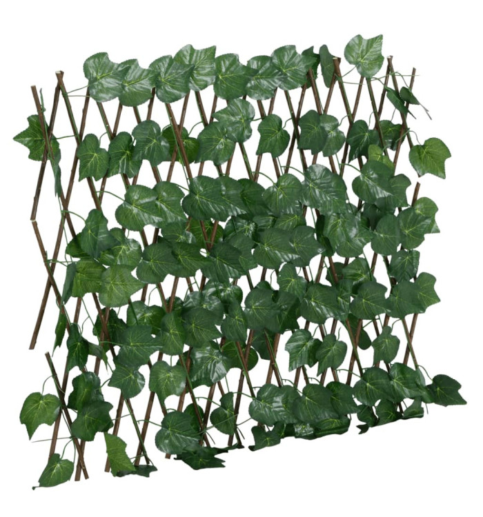  Treillis de feuille de vigne artificiel extensible 190x60 cm | Mobilier & Déco