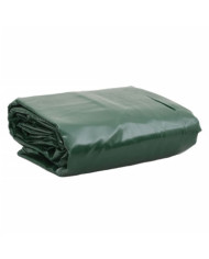 Bâche vert 3,5x5 m 650 g/m² | Mobilier & Déco