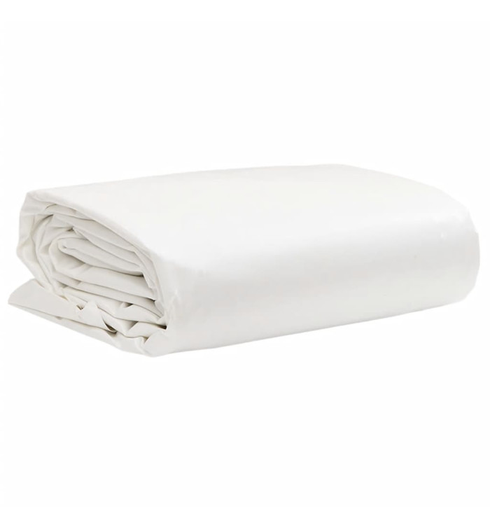 Bâche blanc 3,5x5 m 650 g/m² | Mobilier & Déco
