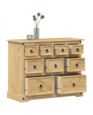 Commode Corona 101x45x82 cm bois massif de pin | Mobilier & Déco