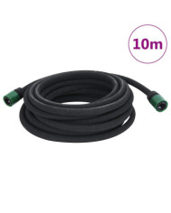 Tuyau d'arrosage de jardin noir 0,6" 10 m caoutchouc | Mobilier & Déco
