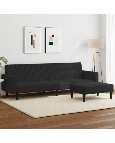 Ensemble de canapés 2 pcs noir velours | Mobilier & Déco