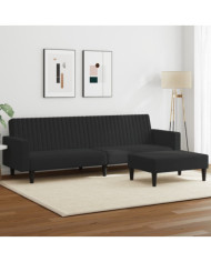 Ensemble de canapés 2 pcs noir velours | Mobilier & Déco