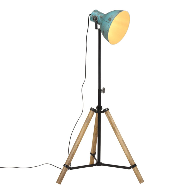 Lampadaire 25 W bleu délavé 75x75x90-150 cm E27 | Mobilier & Déco
