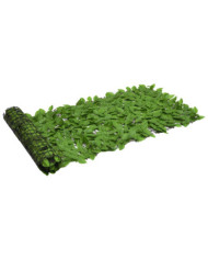 Écran de balcon avec feuilles vert 200x75 cm | Mobilier & Déco