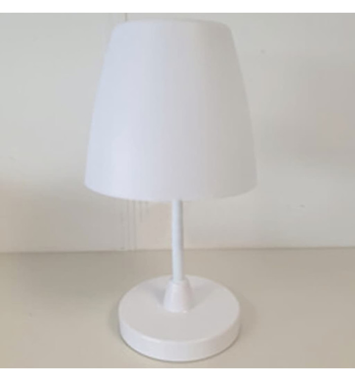 HetS Collection Lampe de table rechargeable LED blanc 13x30 cm | Mobilier & Déco