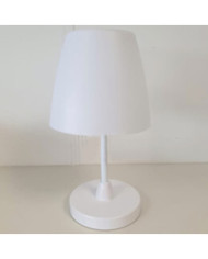 HetS Collection Lampe de table rechargeable LED blanc 13x30 cm | Mobilier & Déco