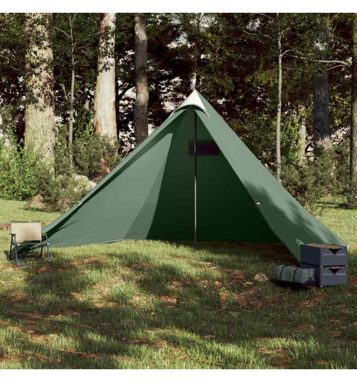 Tente familiale tipi 7 personnes vert imperméable | Mobilier & Déco