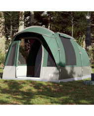 Tente de camping tunnel 3 personnes vert imperméable | Mobilier & Déco