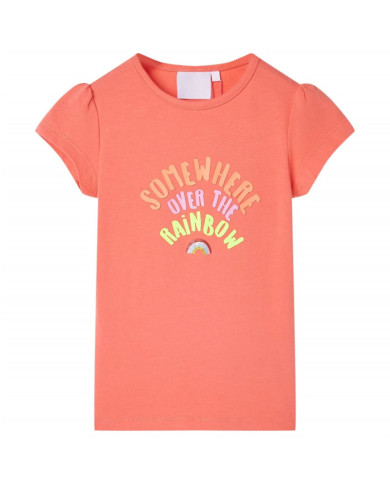 T-shirt pour enfants corail 104 | Mobilier & Déco
