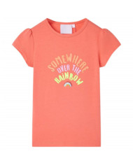 T-shirt pour enfants corail 104 | Mobilier & Déco