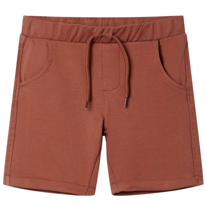 Short pour enfants avec cordon de serrage marron 128 | Mobilier & Déco