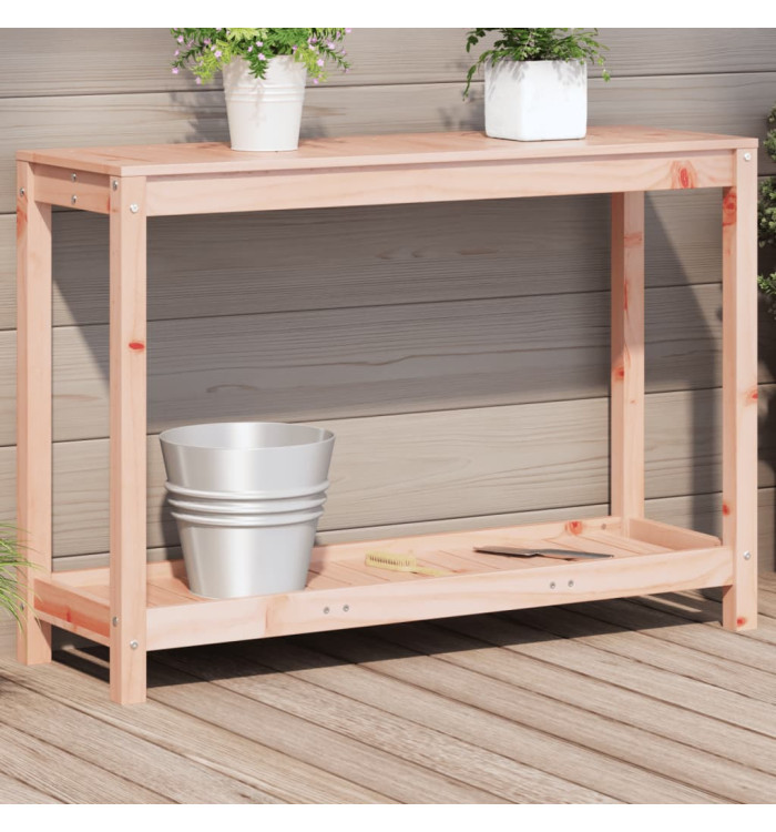 Table de rempotage et étagère 108x35x75 cm bois massif douglas | Mobilier & Déco