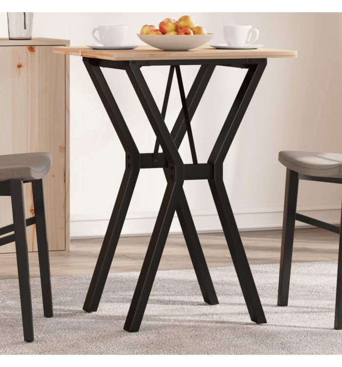 Pieds de table à manger cadre en Y 40x40x73 cm acier | Mobilier & Déco