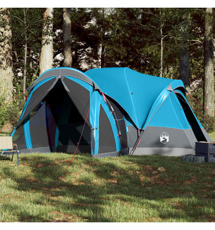 Tente familiale tipi 8 personnes bleu imperméable | Mobilier & Déco